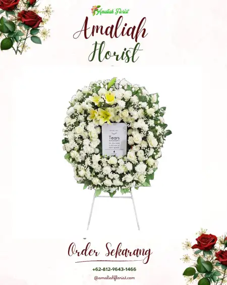 Krans Bunga Duka Tambah Dadi